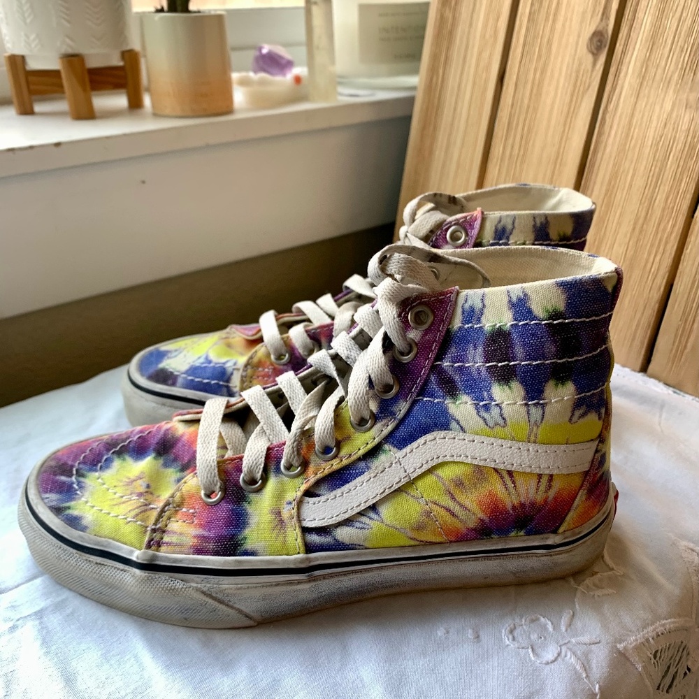 Tie Dye Skate HI’s Vans Men’s or Women’s Unisex